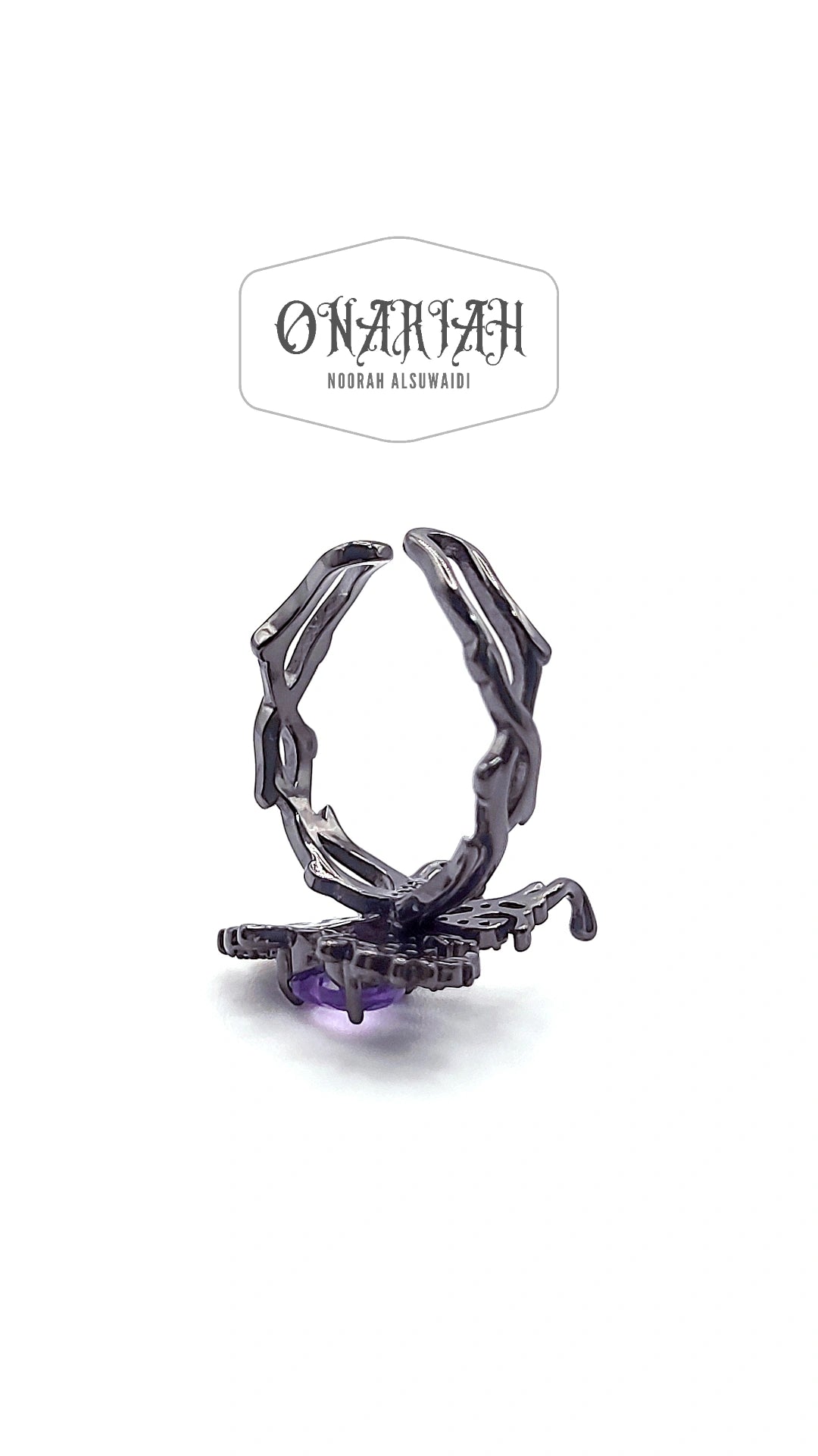 Gothika Butterfly Ring