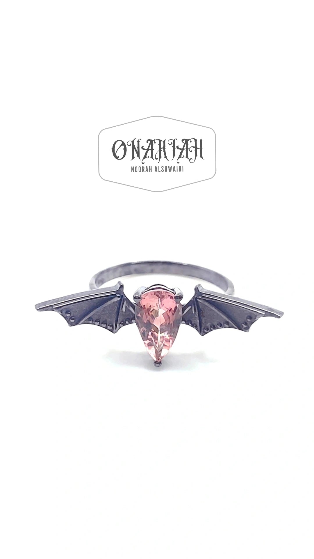 Gothica Tourmaline Ring