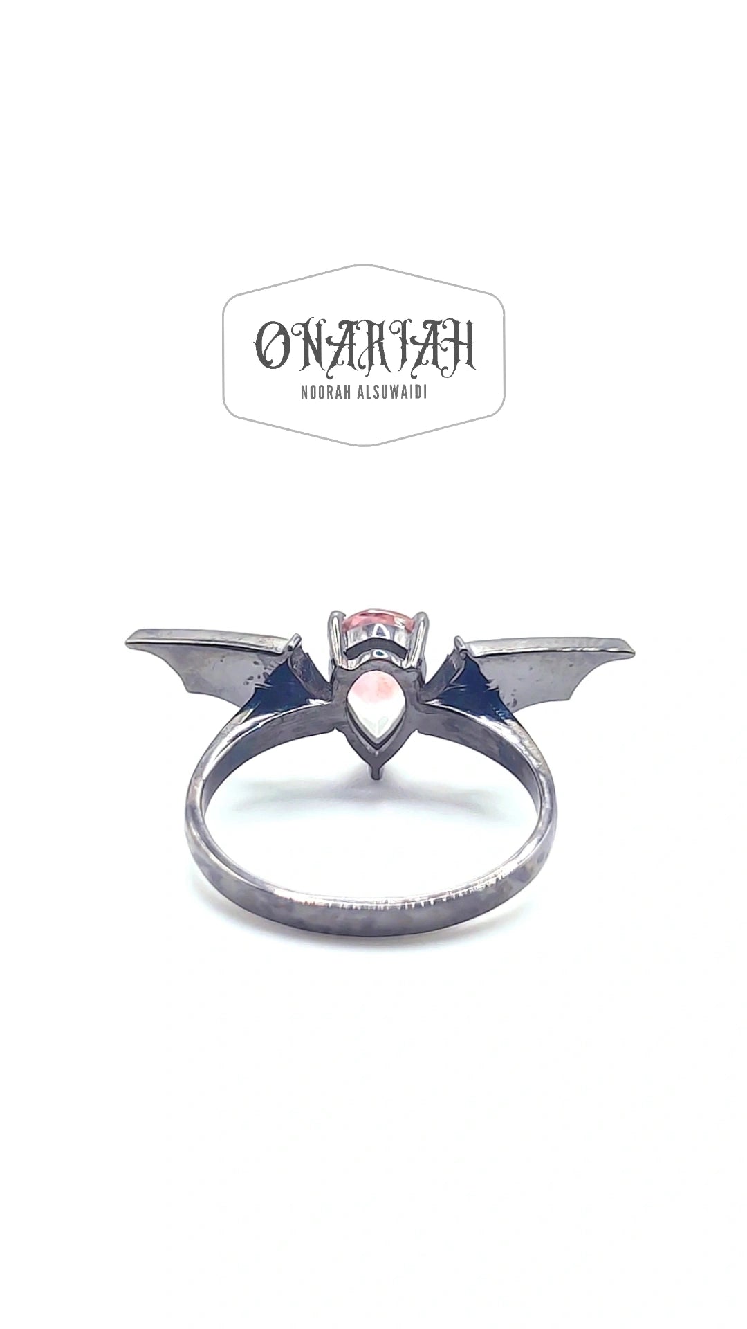 Gothica Tourmaline Ring