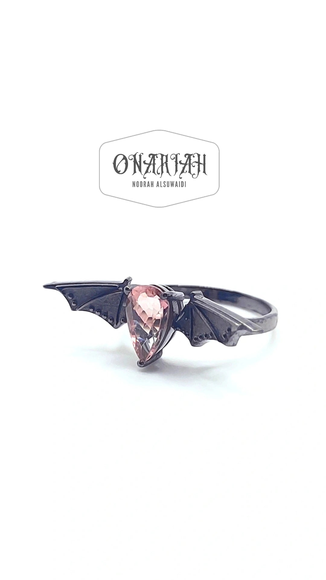 Gothica Tourmaline Ring