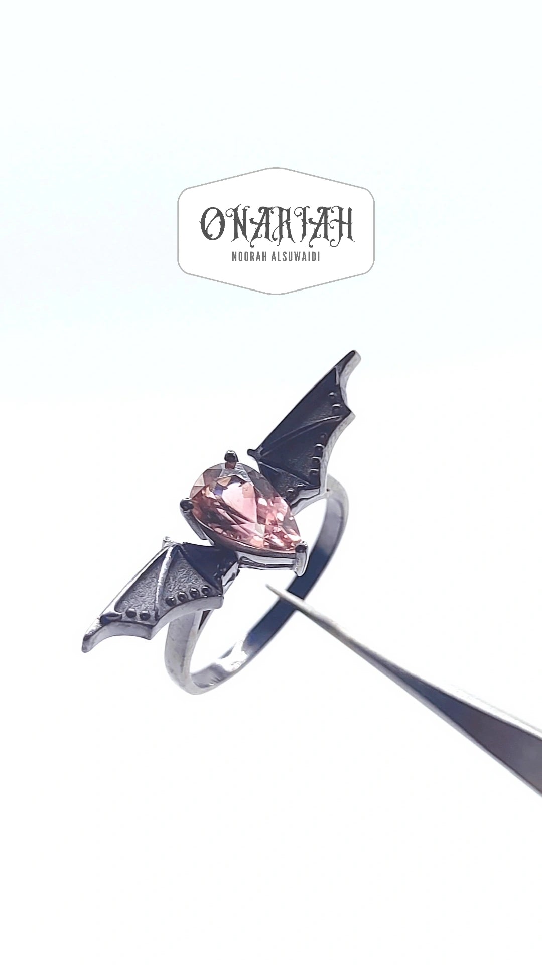 Gothica Tourmaline Ring