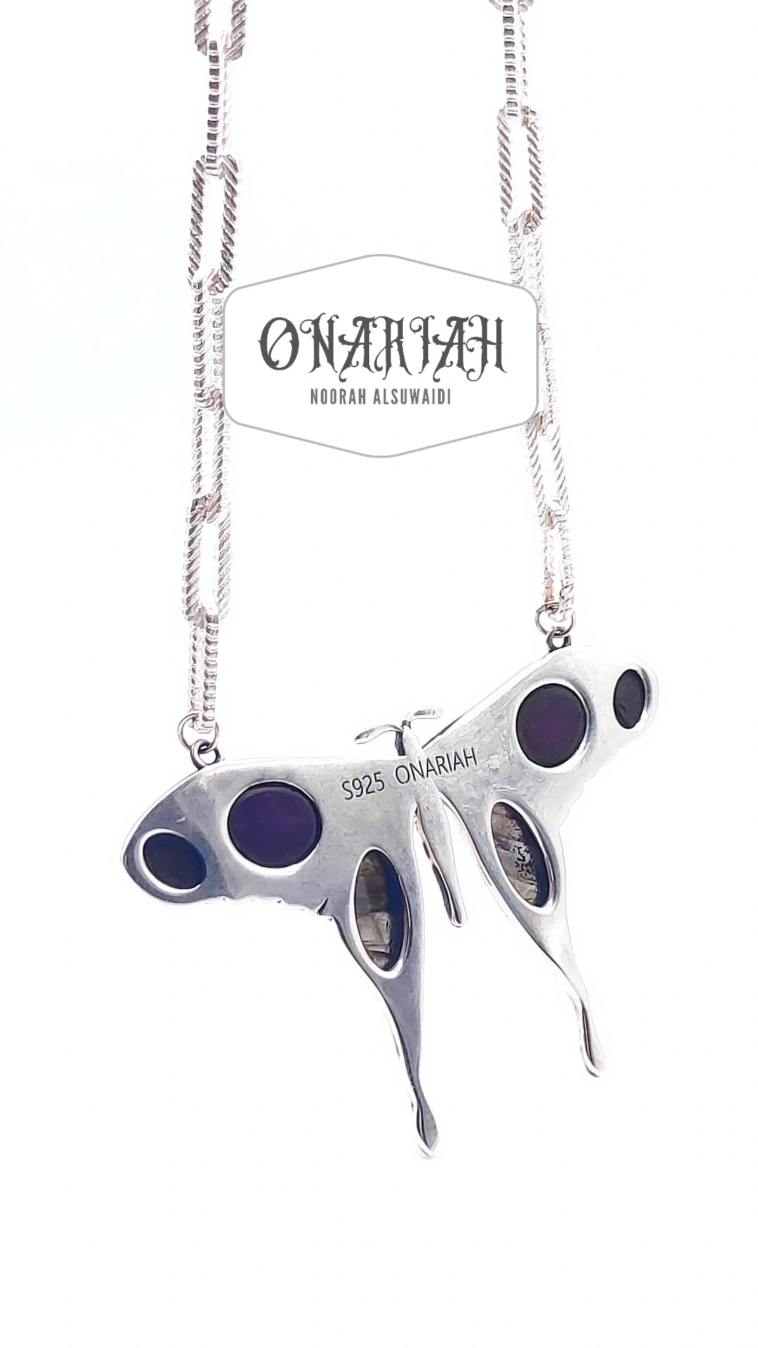 Gothica Butterfly Necklace