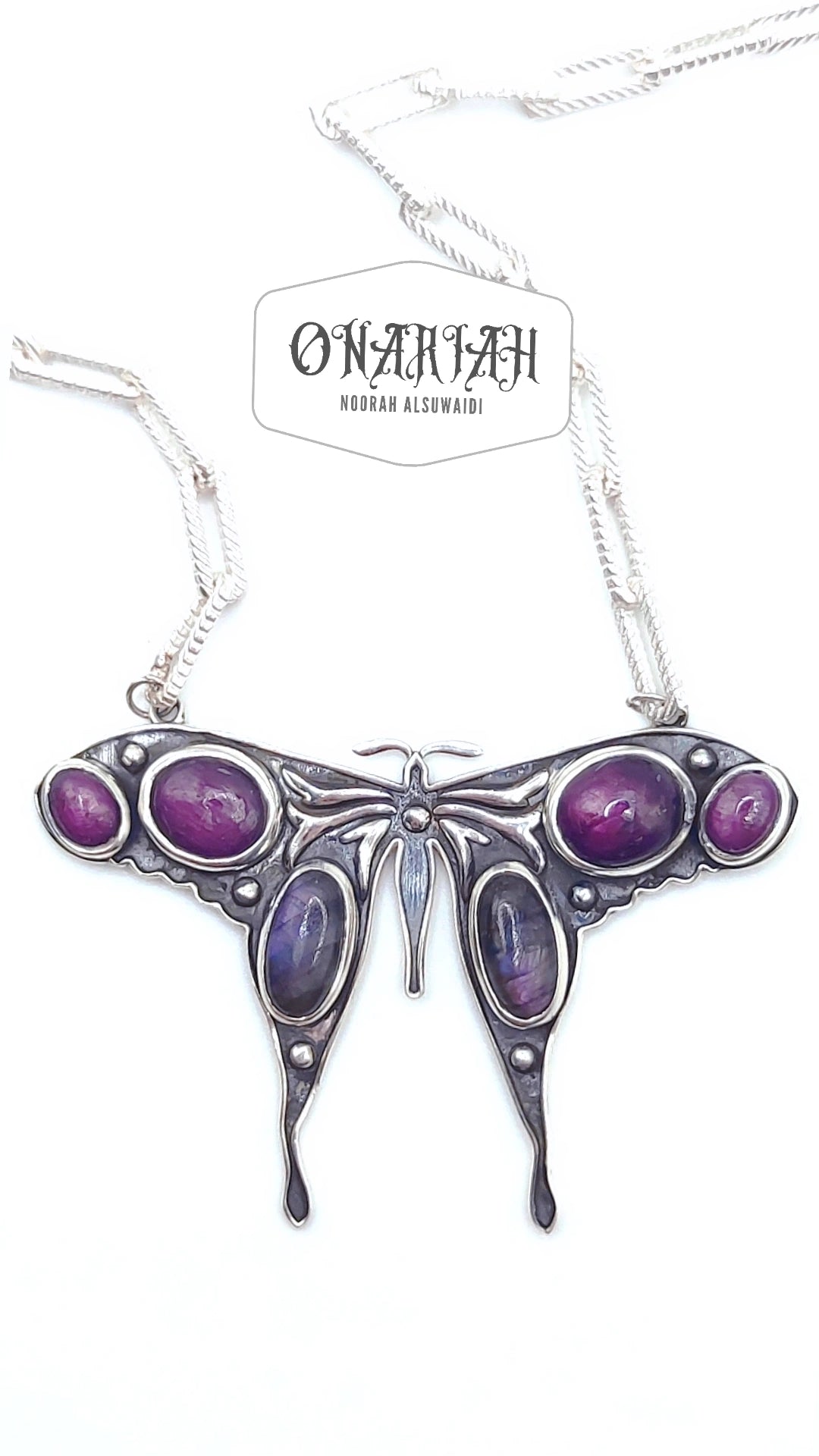 Gothica Butterfly Necklace