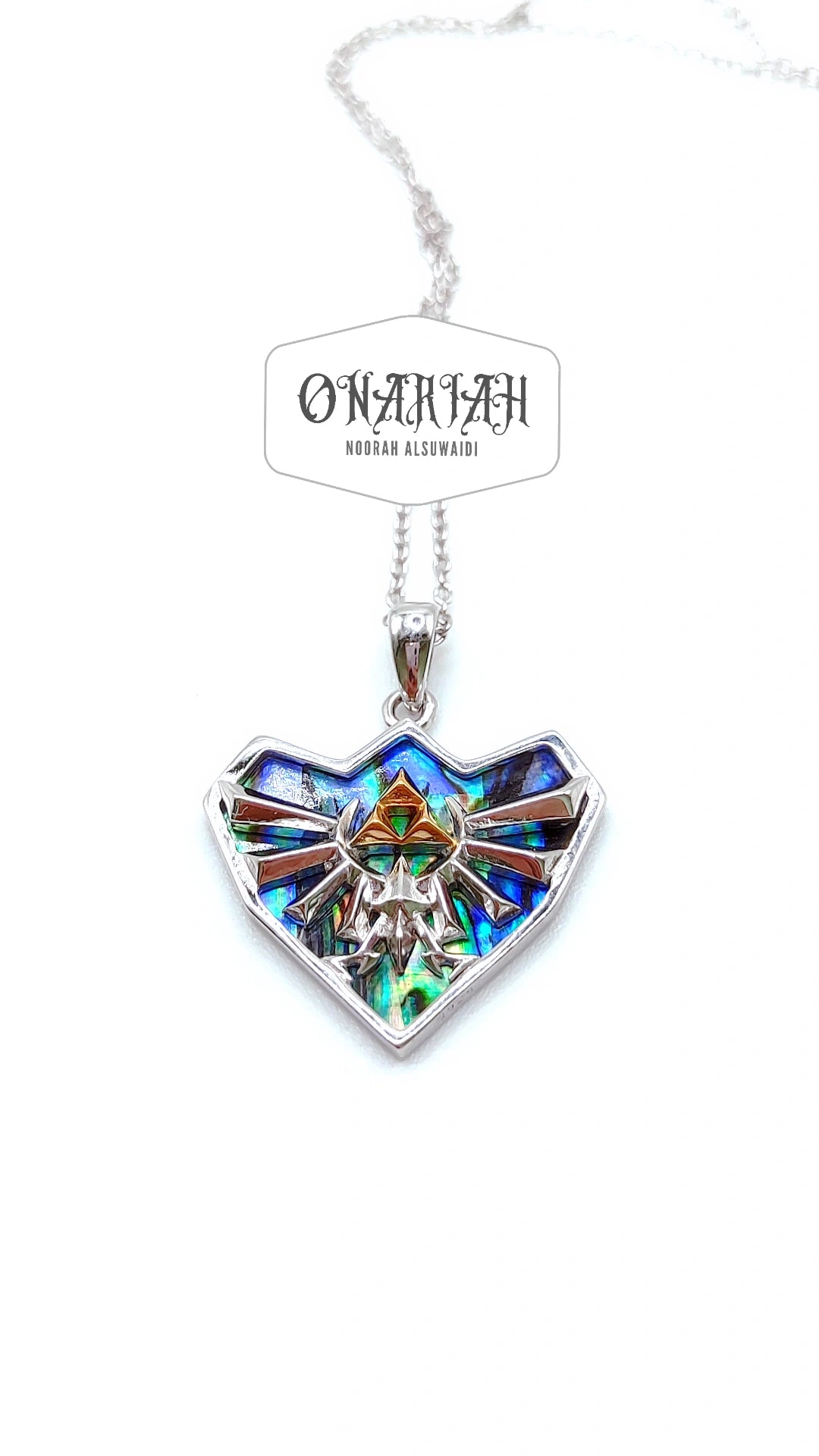 Zelda Abalone Pendant