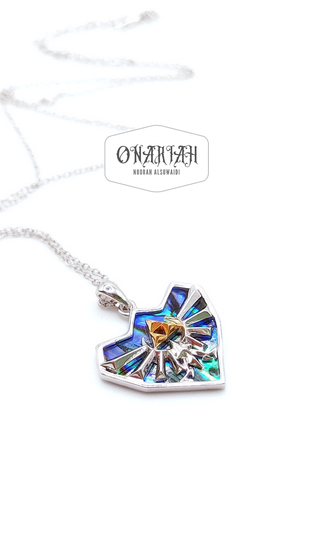 Zelda Abalone Pendant