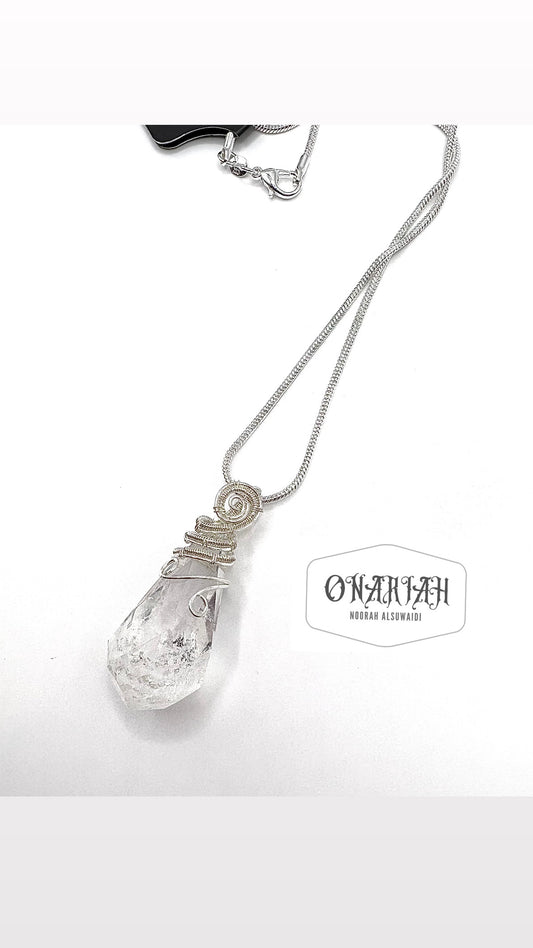 Raw Quartz Pendant ll
