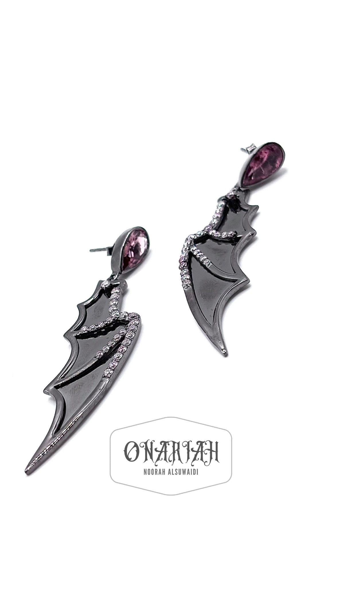 Gothika Tourmaline Earrings