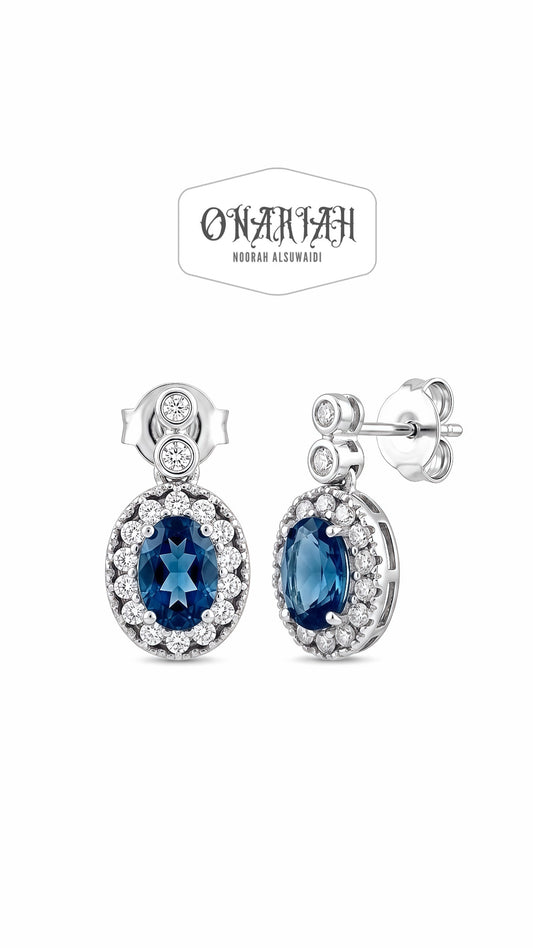 Gaia London Topaz Earring