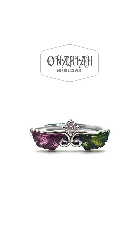 Tourmaline Clamp Ring