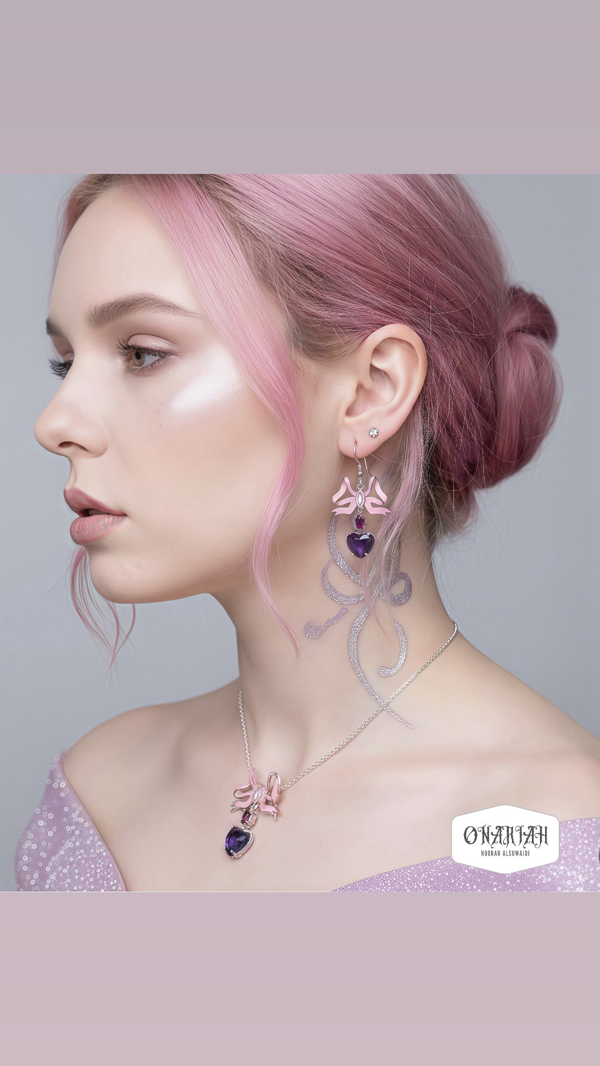 Serenity Chibiusa Bow Pendant