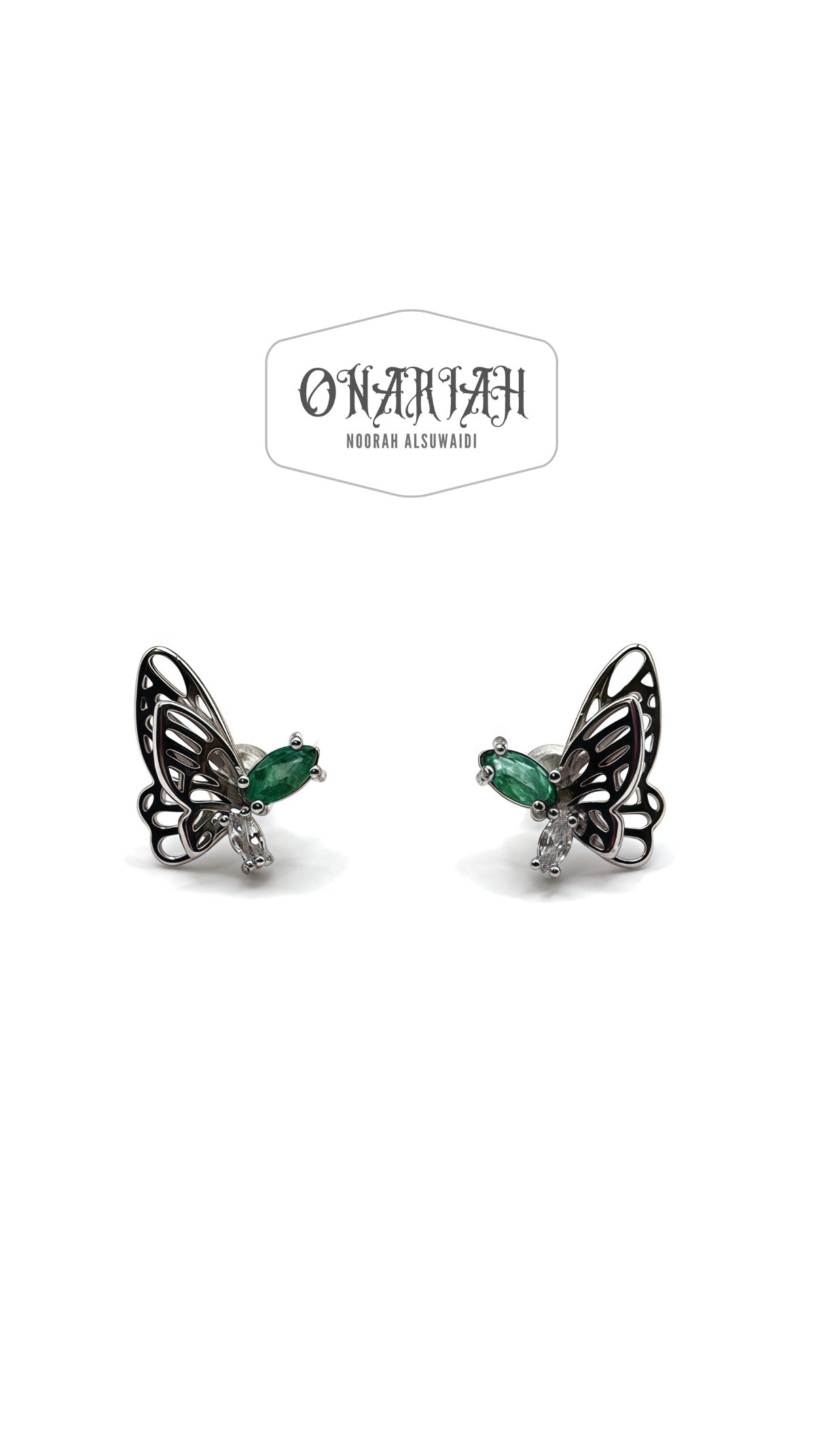Gaia Butterfly Earrings