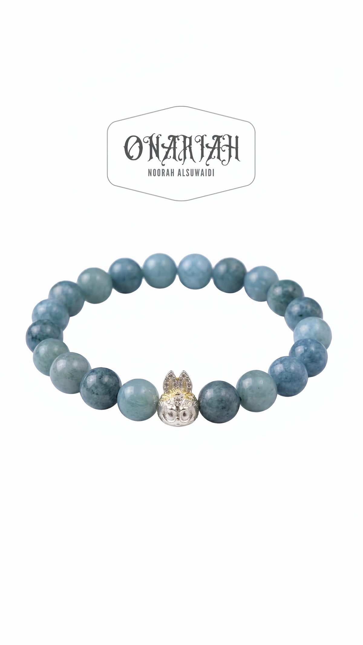 Amazonite Labubu Bracelet