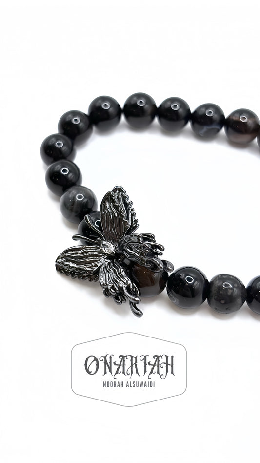 Macabre Butterfly Bracelet