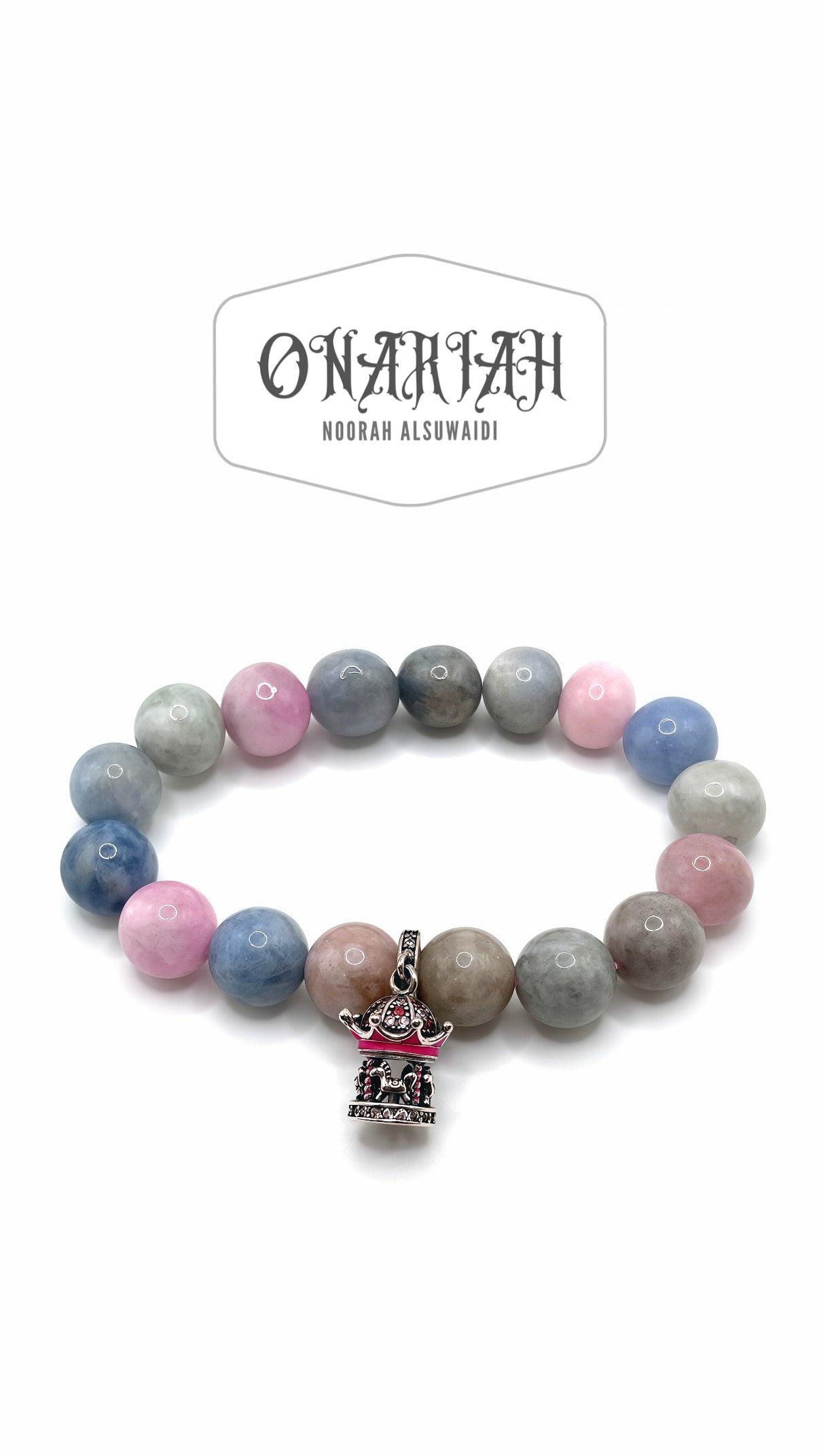 Morganite Fantasy Bracelet