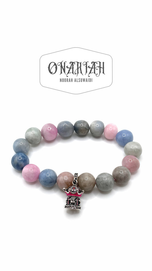 Morganite Fantasy Bracelet