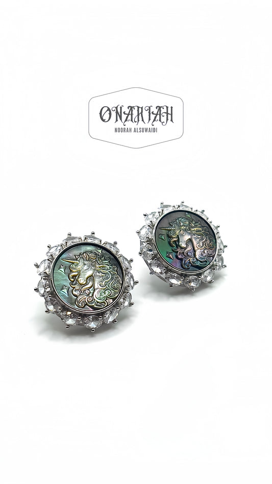 Unicorn Shell Earrings
