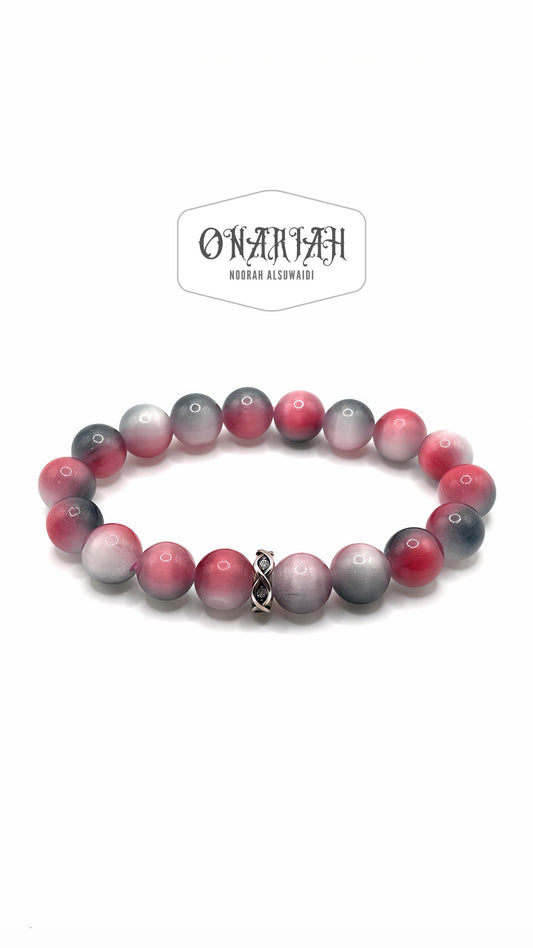 Bicolor Catseye Bracelet