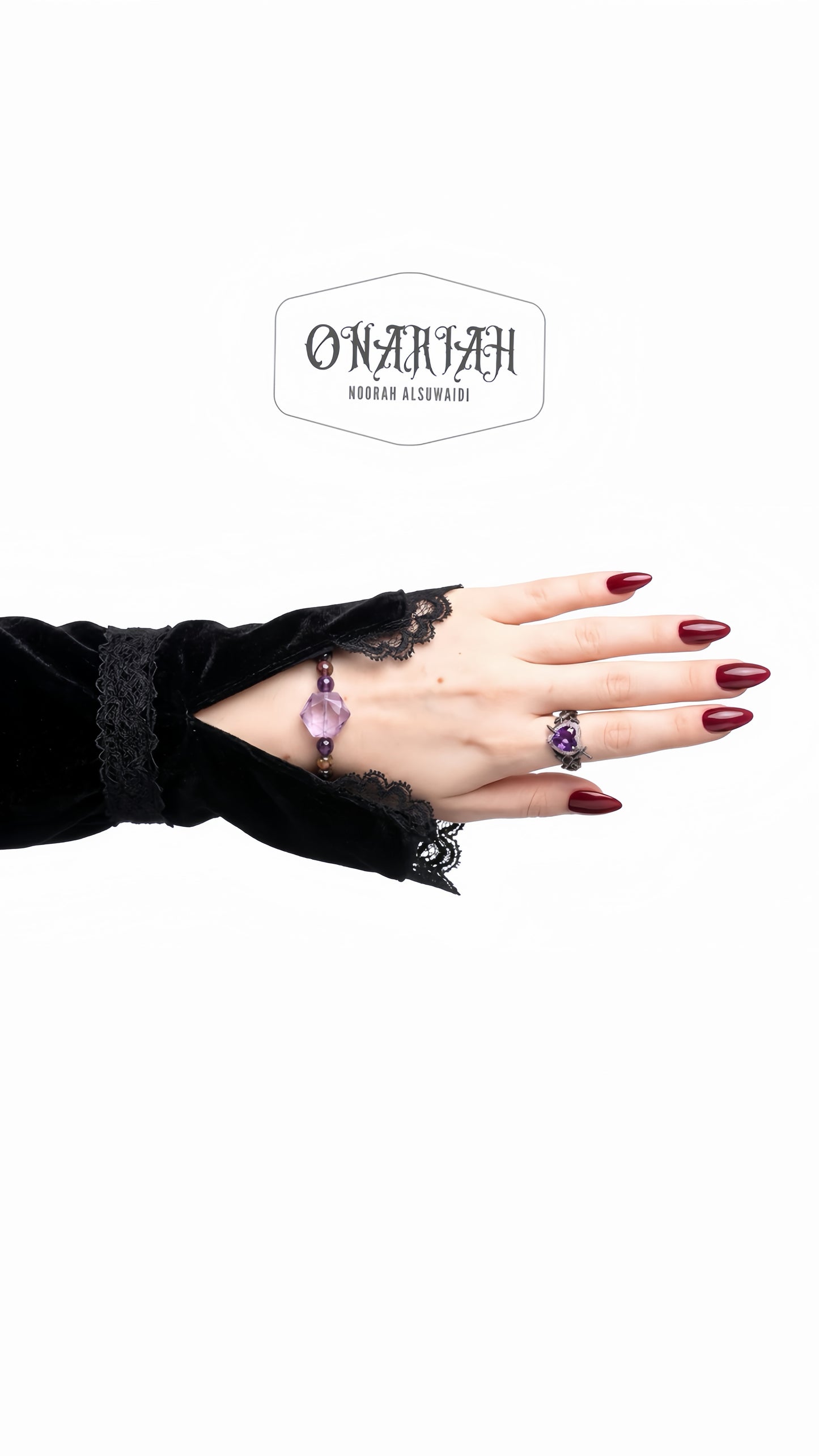 Amethyst Dagger Ring