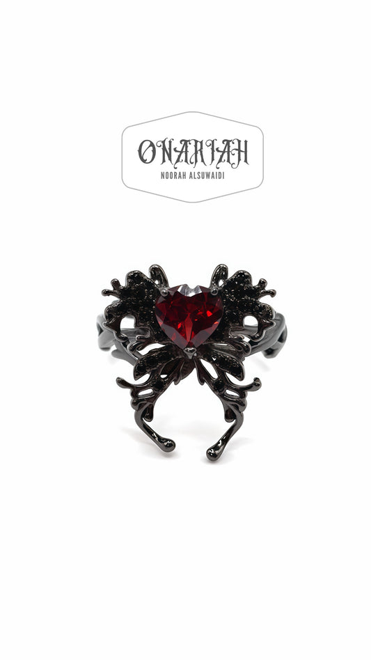 Gothika Butterfly Ring ll