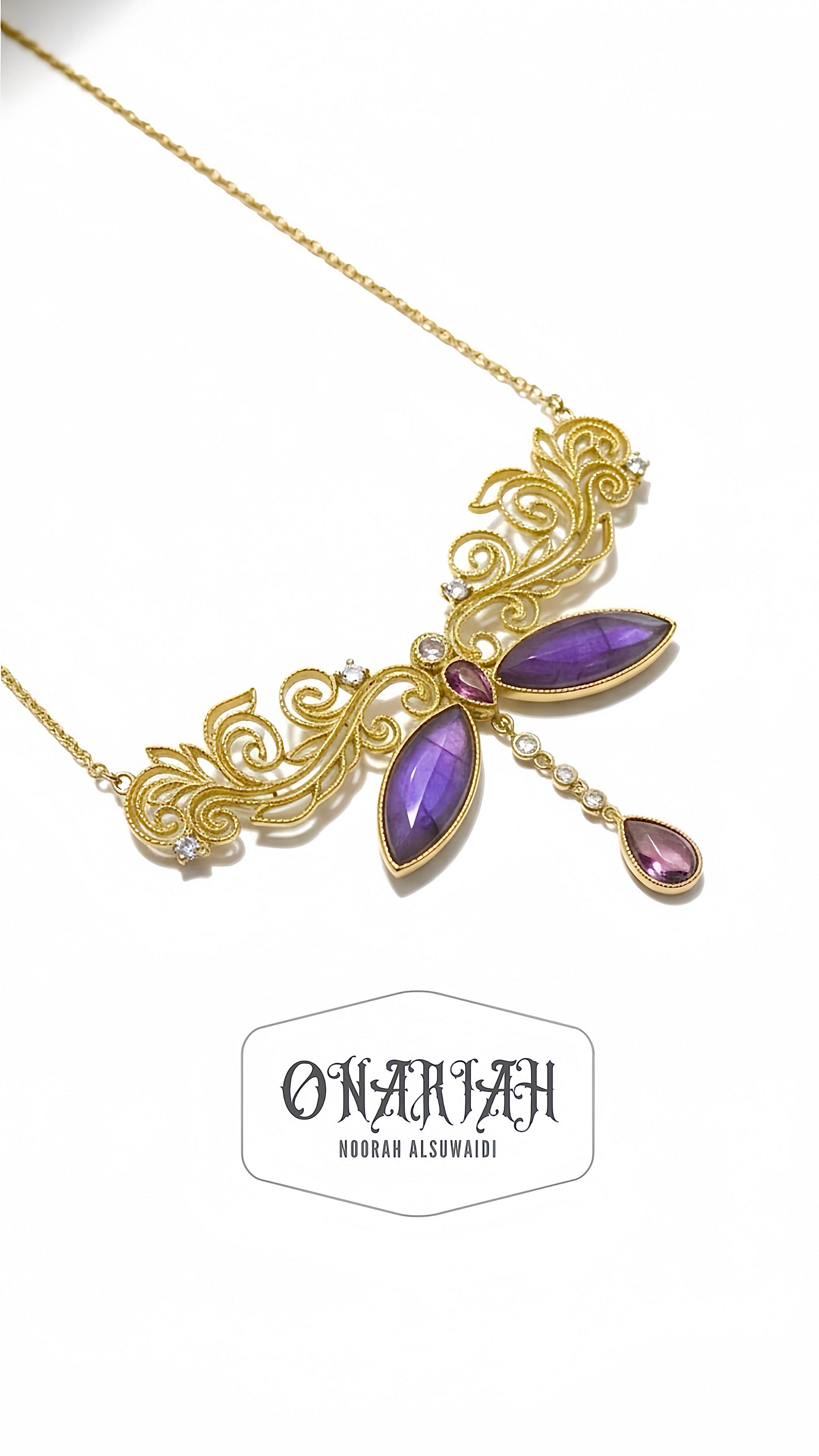 Gaia Dragonfly Necklace