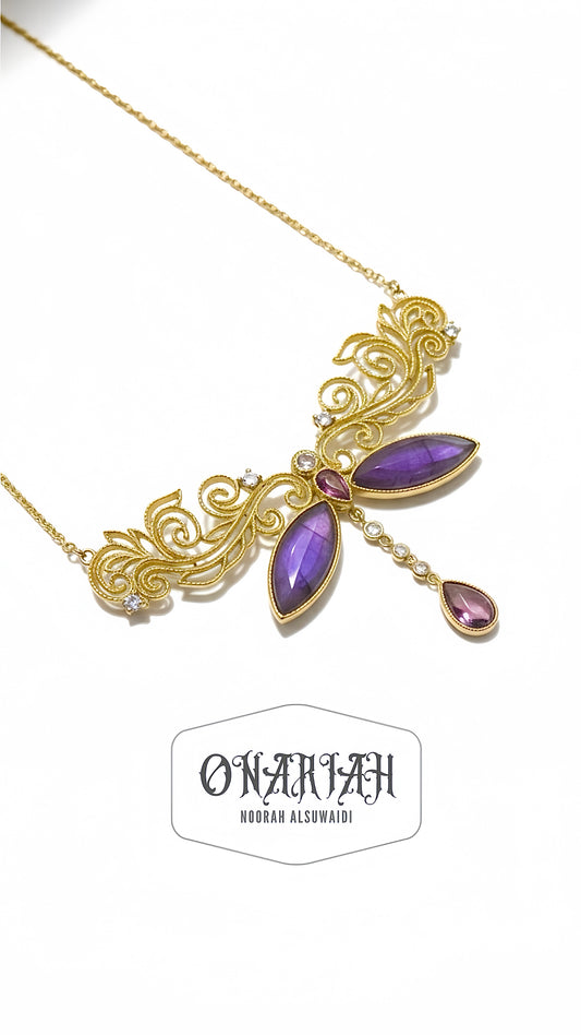Gaia Dragonfly Necklace