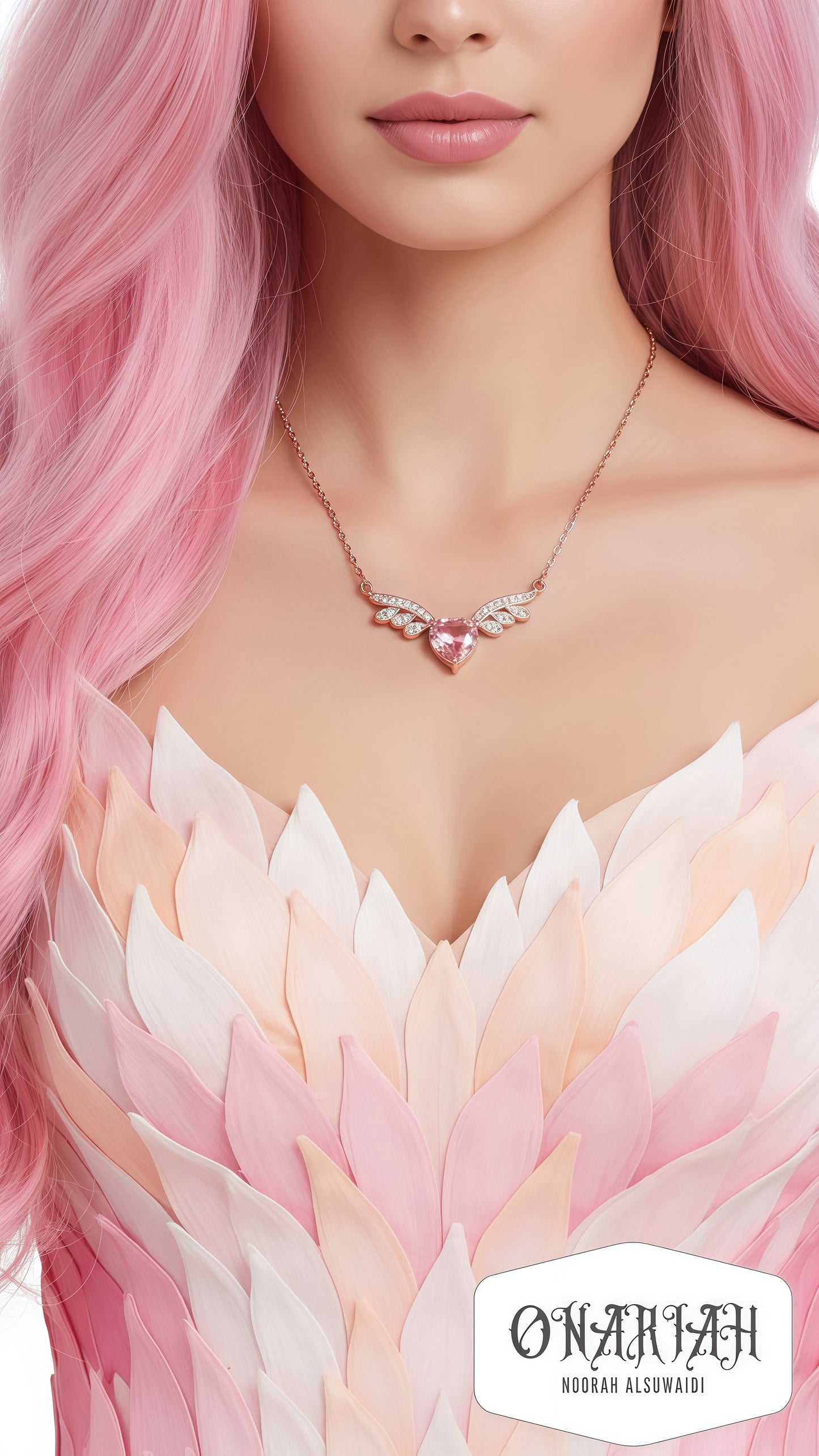 Angelika Heart Necklace ll