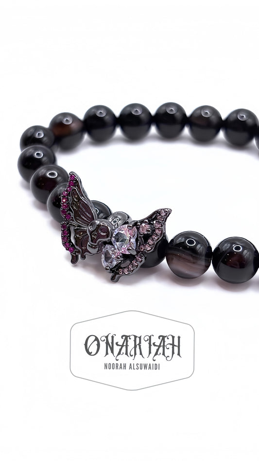 Skull Butterfly Bracelet