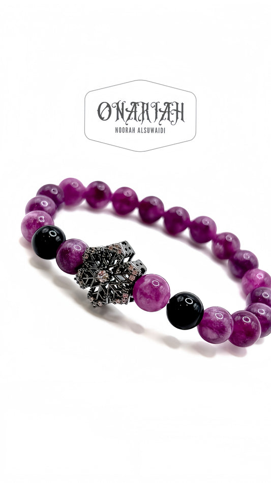 Snow Black Bracelet