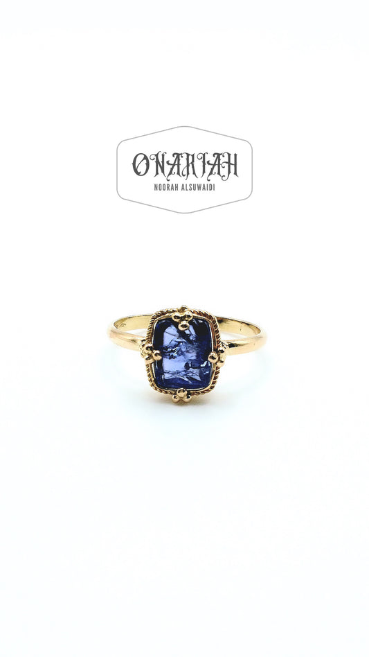 Victorian Frame 18k Gold Ring