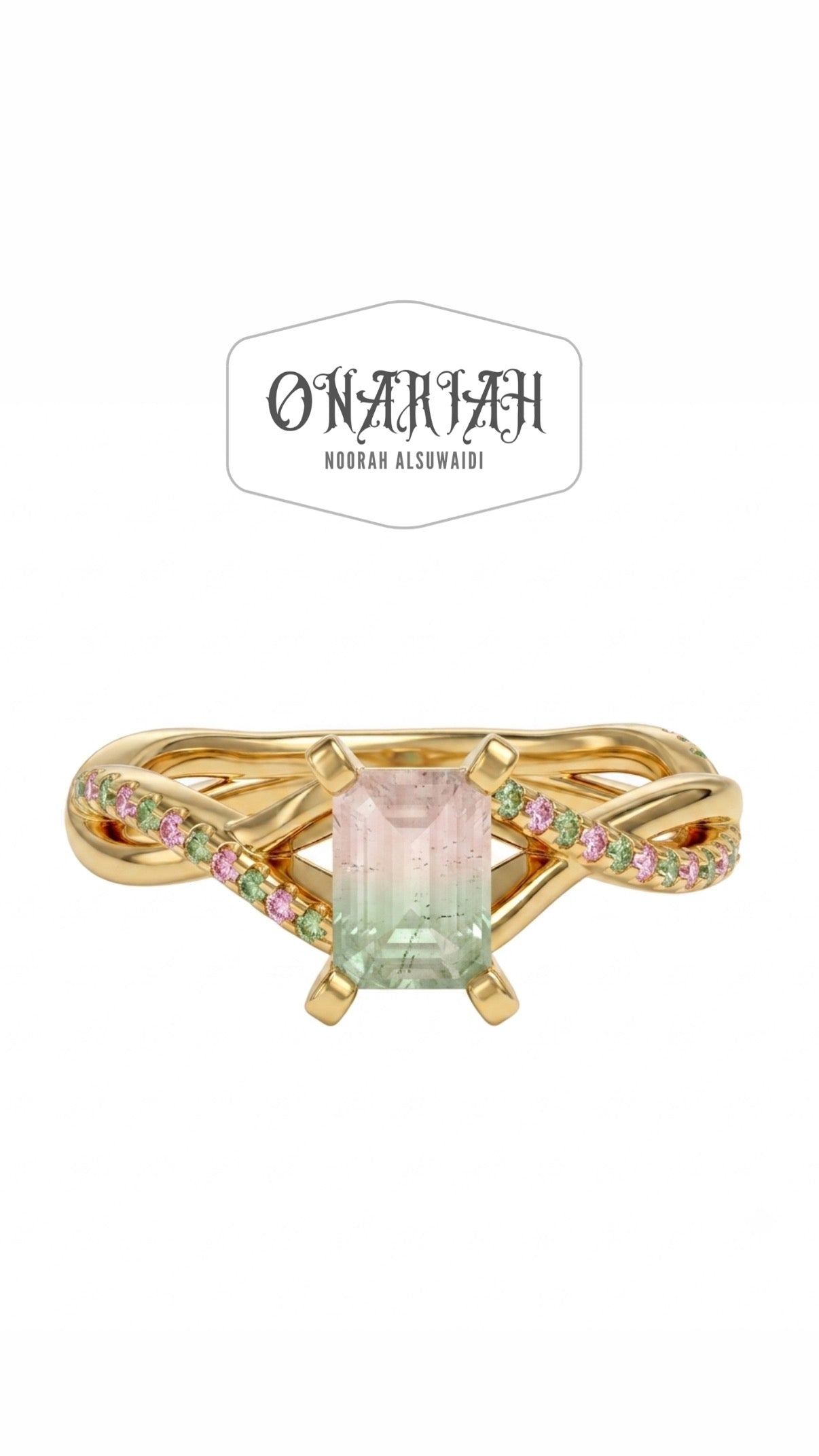 Gaia Tourmaline Ring