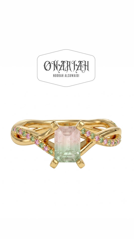 Gaia Tourmaline Ring