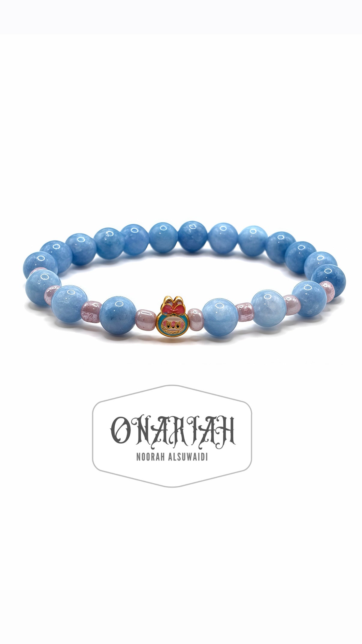 Labubu Aquamarine Bracelet