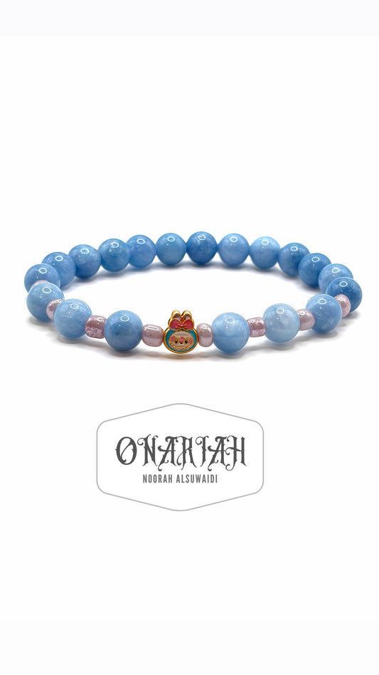 Labubu Aquamarine Bracelet