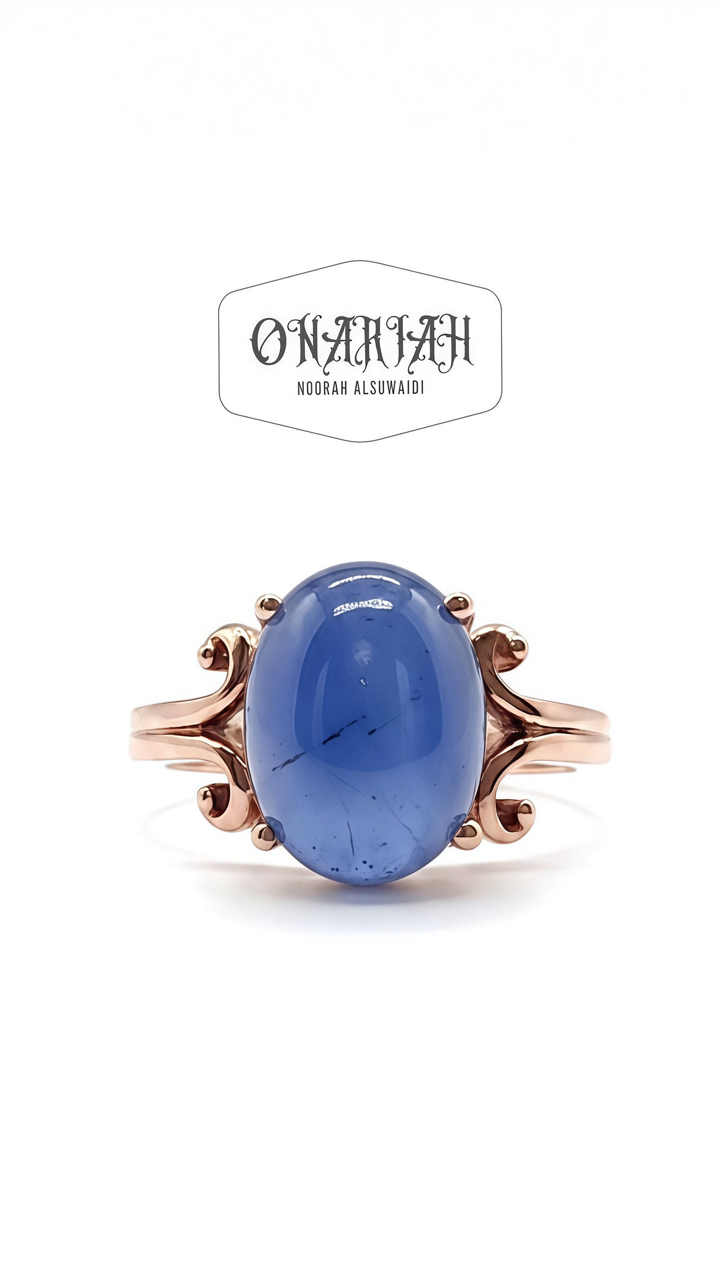 Tanzanite Ring - 18k Rose Gold