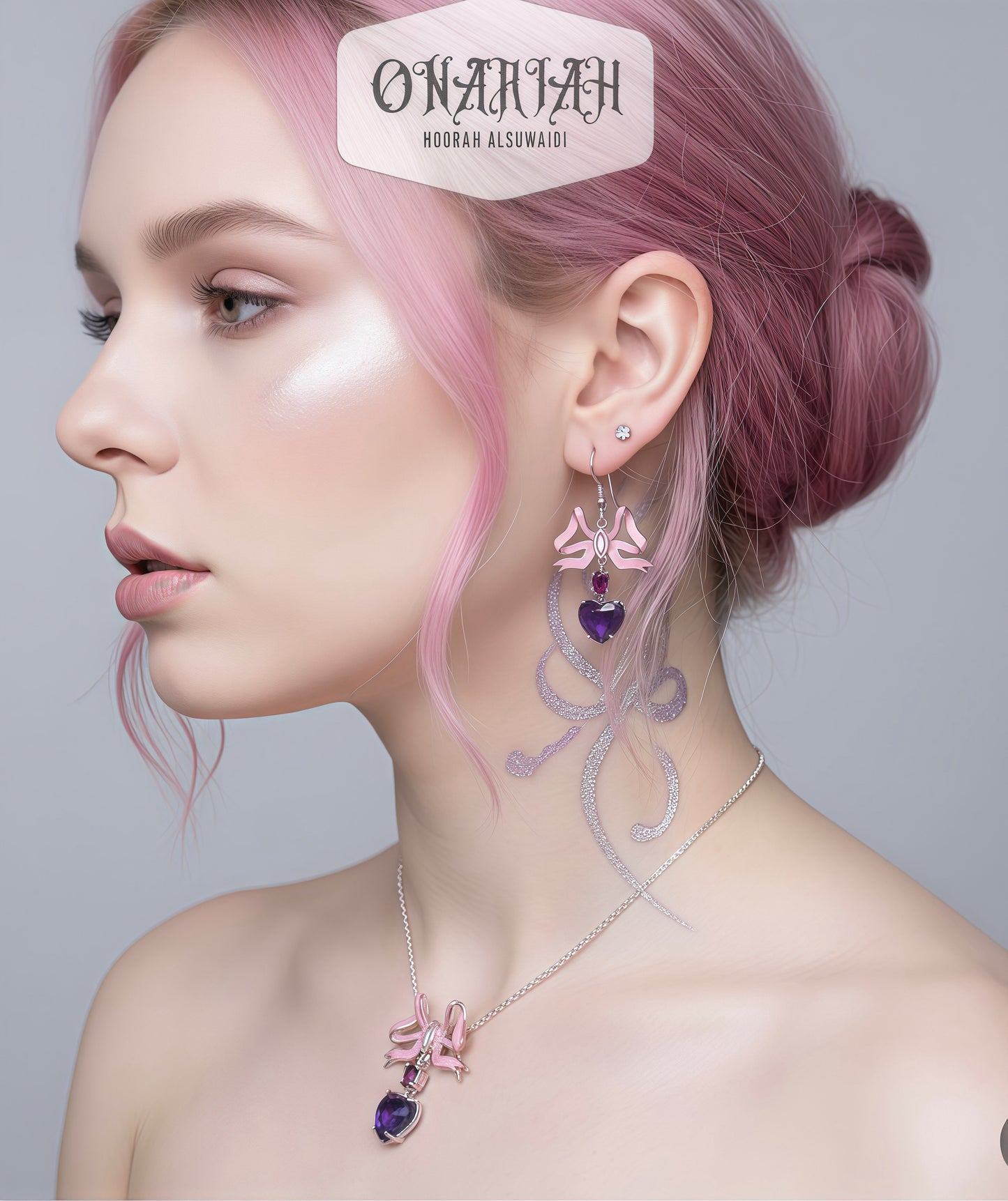 Serenity Chibiusa Bow Pendant