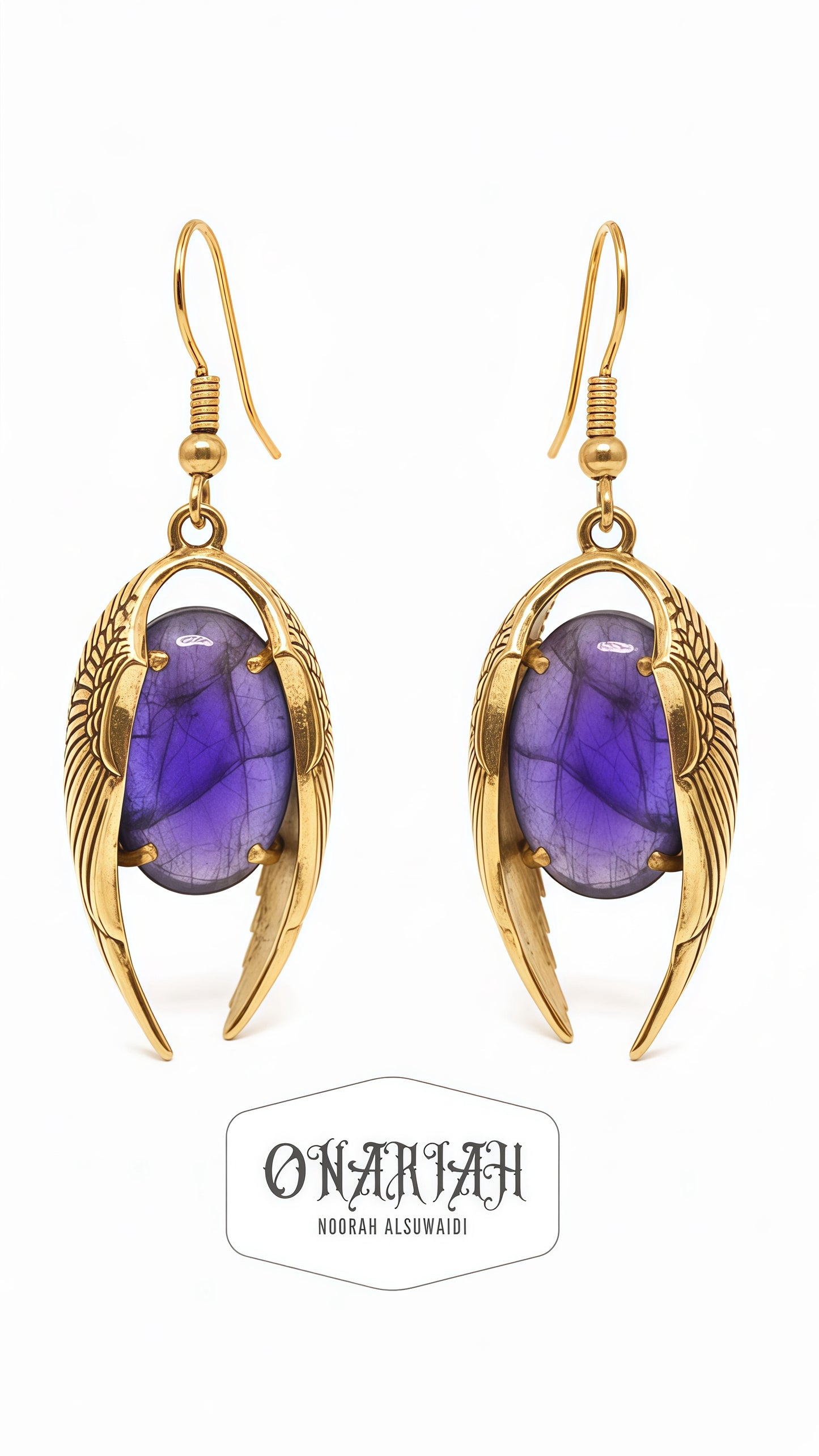 Cleopatra Labradorite Earrings