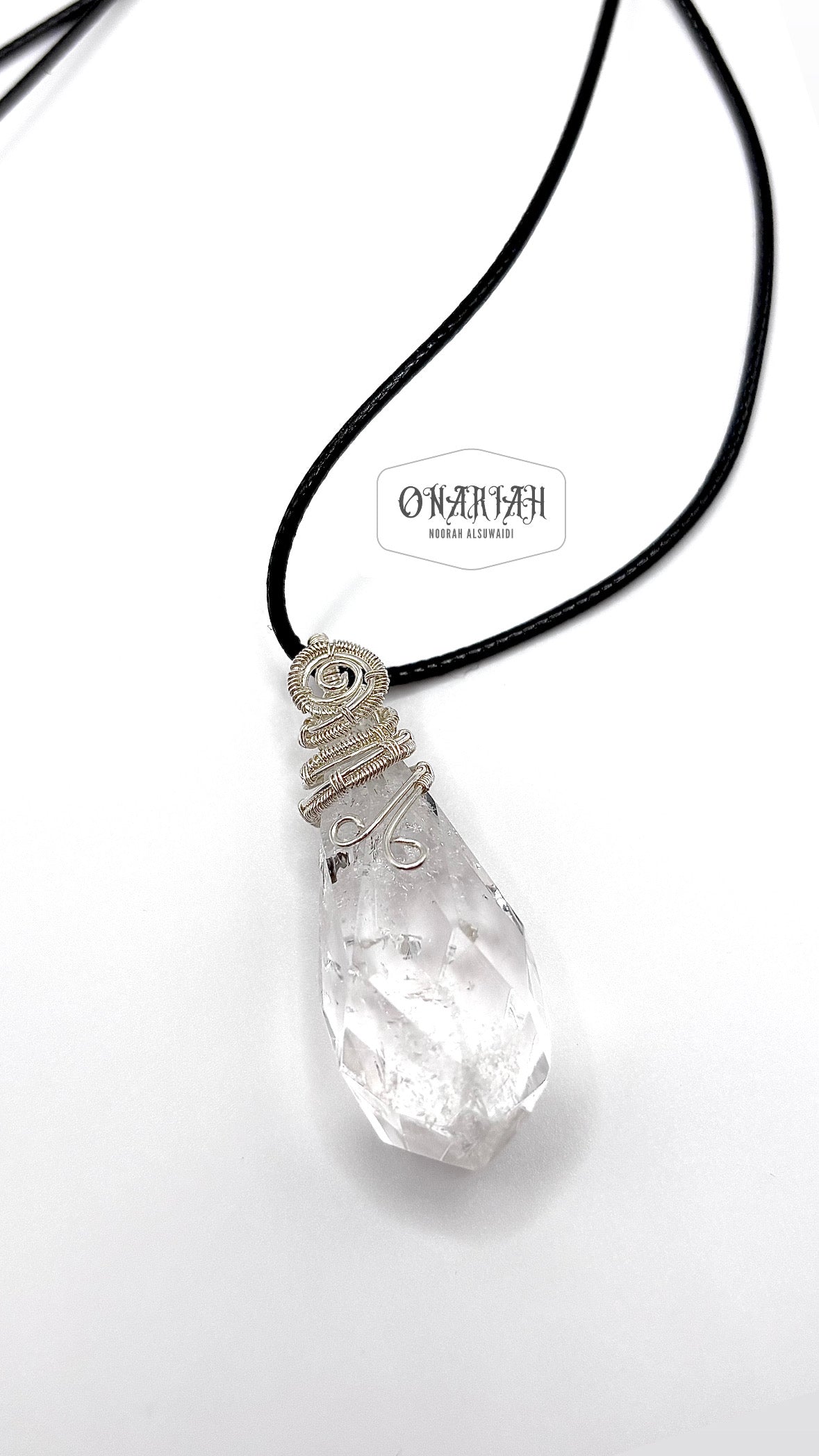 Raw Quartz Pendant