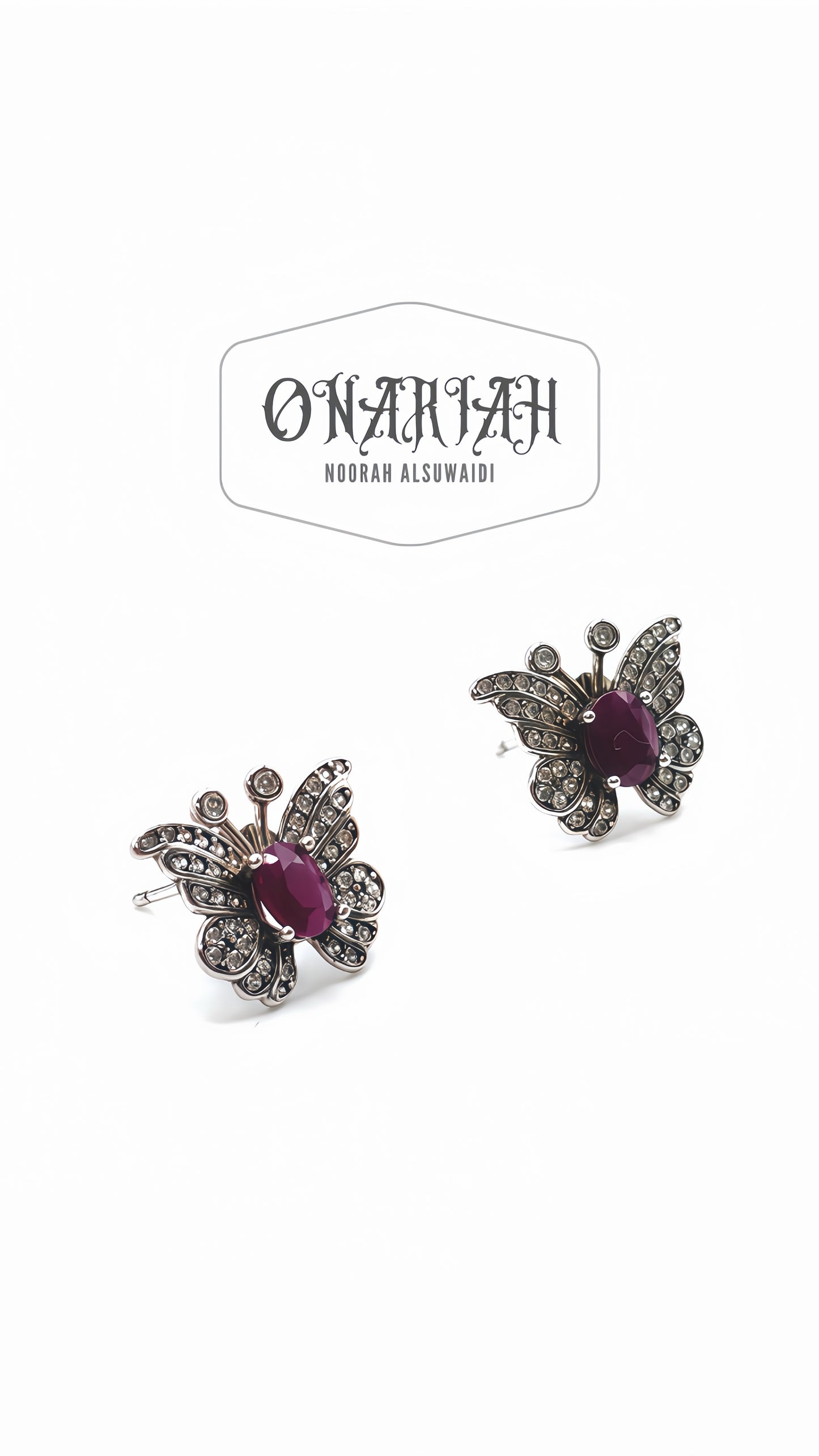 Gaia Enchanted Butterfly Earrings