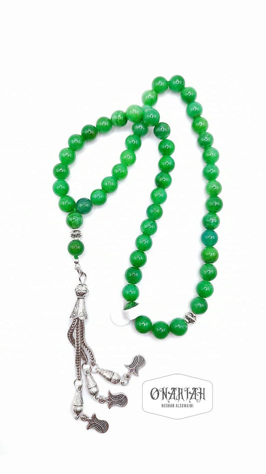 Aventurine Misbaha - 8mm 52 pcs